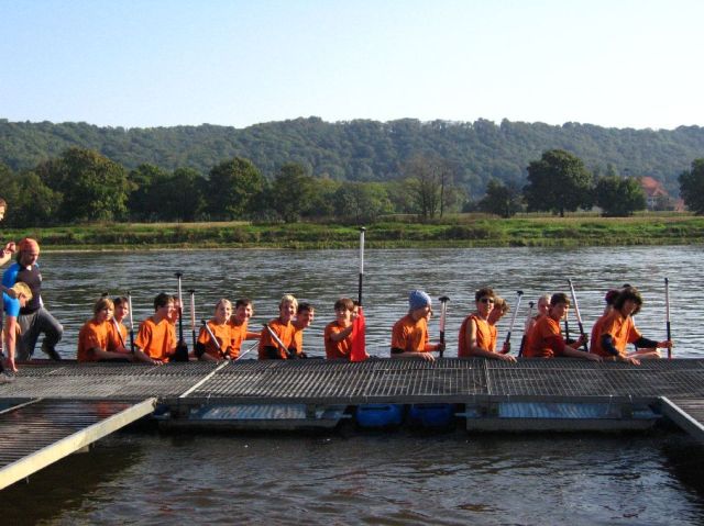 Alles sitzt, jetzt kann es los gehen