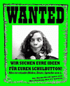 Plakat zur Button-Aktion