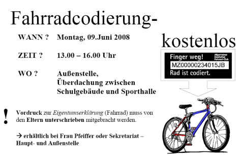fahrradkodierung